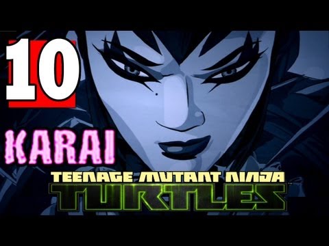Teenage Mutant Ninja Turtles Out of the Shadows Walkthrough Part 10 Chapter - 3 KARAI BOSS - UC2Nx-8MWzDoAdc_0YXiRfwA