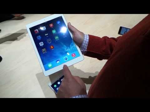 CNET first look at the 2013 iPad Air - UCOmcA3f_RrH6b9NmcNa4tdg