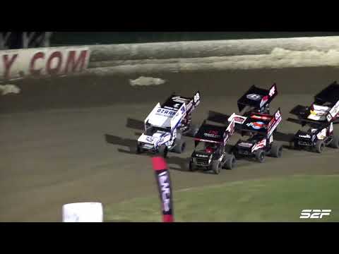 8.29 POWRi Honest Abe Roofing 410 Outlaw Sprint League at 34 Raceway | Highlights - dirt track racing video image