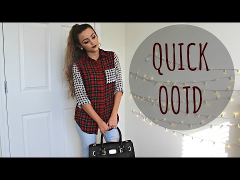 Quick OOTD-  Plaid Love - UC8v4vz_n2rys6Yxpj8LuOBA