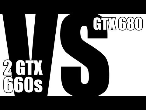 Newegg TV: What's better, one GTX 680 or two GTX 660s in SLI? Benchmark Battle NVIDIA Geforce MSI - UCJ1rSlahM7TYWGxEscL0g7Q