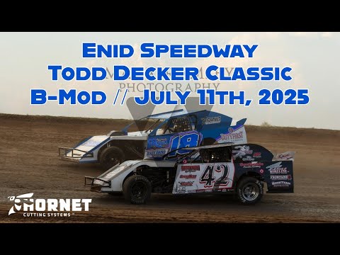Enid Speedway Sport Mod 07/11/2025 #18 Kyle Wiens - dirt track racing video image