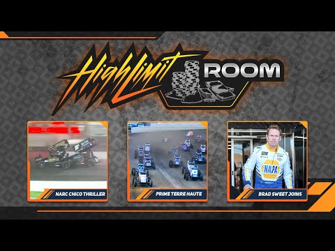 Chico Thriller, Dale Jr.'s Comments &amp; More With Brad Sweet | The High Limit Room (Ep. 20) - dirt track racing video image