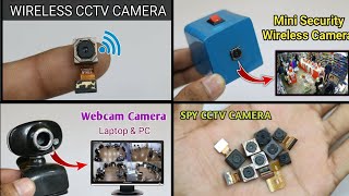 HOW TO MAKE - 4 AMAZING SPY CCTV CAMERA