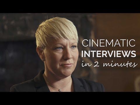 How to Shoot Cinematic Interviews in 2 Minutes | Job Shadow - UC7Q3kTW31Zey79mrYaB6Pug