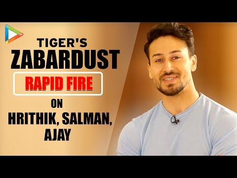 Video - Bollywood TIGER SHROFF : “Seeing Hrithik Roshan’s HUNGER Even Now, Is Extraordinary”| Rapid Fire| WAR| Salman #India