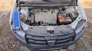 Cambiare il filtro aria motore di una Dacia Logan II 1.2