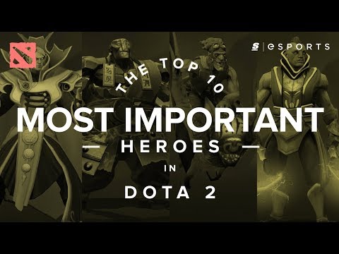 The Top 10 Most Important Heroes In Competitive Dota 2 - UCSCoziKHqjqbox3Fv3Pb4BA