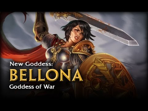 SMITE - God Reveal: Bellona, Goddess of War - UCUnRn1f78foyP26XGkRfWsA