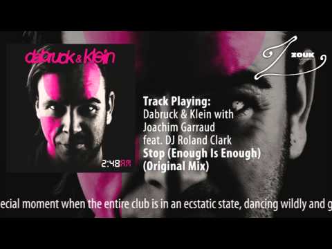 Dabruck & Klein with Joachim Garraud feat. DJ Roland Clark - Stop (Enough Is Enough) - UCGZXYc32ri4D0gSLPf2pZXQ