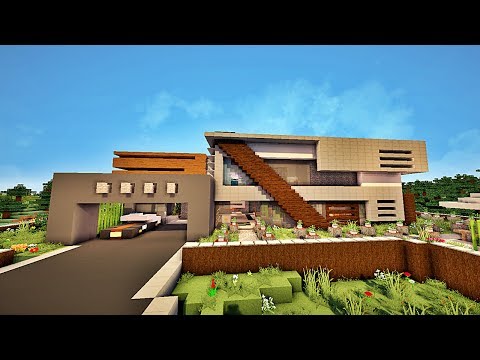 Beautiful Maison Moderne De Luxeminecraft Gallery - Design Trends ... Beautiful Maison Moderne De Luxeminecraft Gallery - Design Trends ...