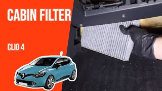 Smontaggio filtro aria abitacolo Renault CLIO 4