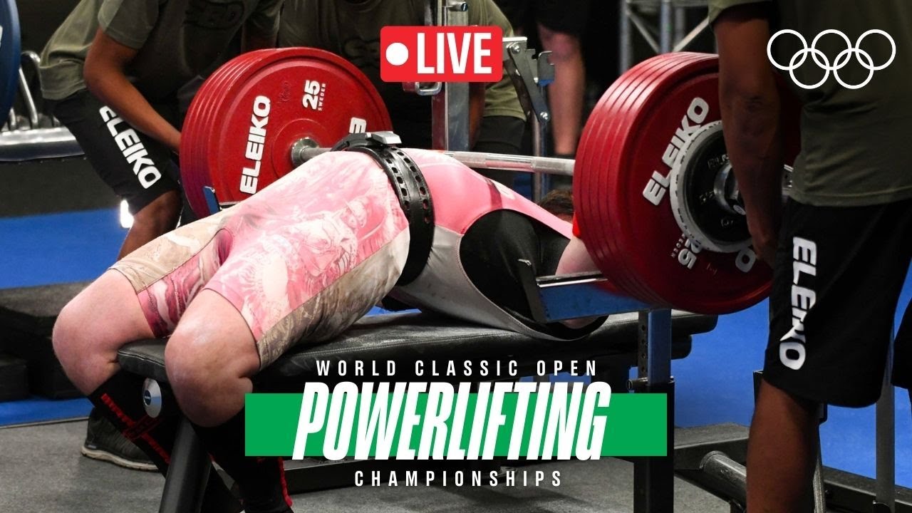 🔴 LIVE Powerlifting World Classic Open Championships 🏋