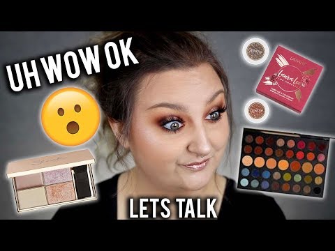 LETS TALK.. |  GET READY WITH ME USING NEW PRODUCTS | LAURA LEE X COLOURPOP, MORPHE 39A ETC.. - UCOtoxvHLKrIlWbt4MRBWfbQ