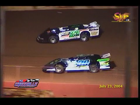 Crossville Raceway July 23, 2004 - dirt track racing video image