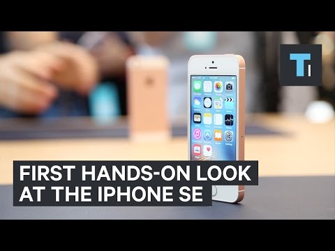 First hands-on look at the iPhone SE - UCVLZmDKeT-mV4H3ToYXIFYg