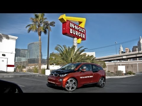 BMW i3 + In-N-Out Burger Test Drive (CES 2014) - UCsTcErHg8oDvUnTzoqsYeNw