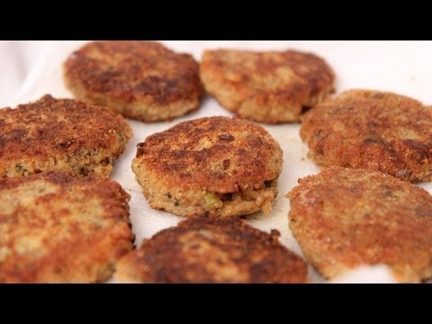 Homemade Risotto Cakes Recipe - Laura Vitale - Laura in the Kitchen Episode 468 - UCNbngWUqL2eqRw12yAwcICg