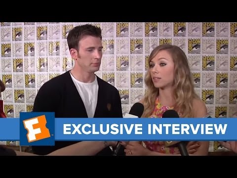 Chris Evans Scarlett Johansson Comic-Con 2013 Exclusive Interview | Comic Con | FandangoMovies - UCMawOL0n6QekxpuVanT_KRA