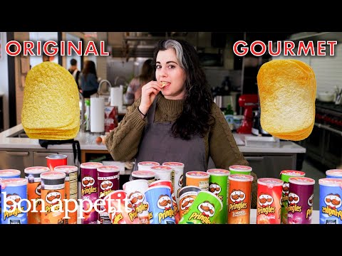 Pastry Chef Attempts to Make Gourmet Pringles | Gourmet Makes | Bon Appétit - UCbpMy0Fg74eXXkvxJrtEn3w