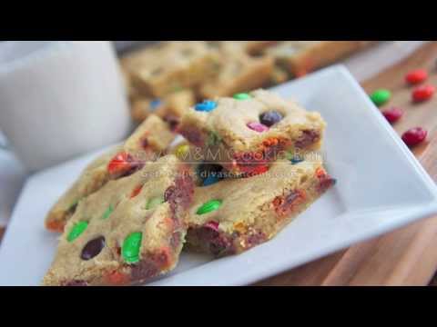 Chewy M&M Cookie Bars Recipe - UCubwl8dqXbXc-rYE8MOSUnQ