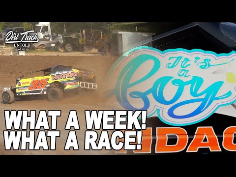 SURPRISE! The NEW DAD Goes Racing At Albany Saratoga Speedway!! - dirt track racing video image