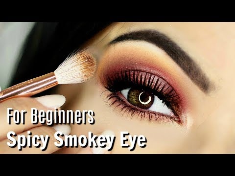 Beginner Eye Makeup Tips & Tricks | Spicy Smokey Eye Makeup - UC-1-zPmT368J8JRbsK_1keA