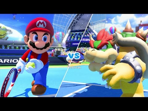 Mario Tennis: Ultra Smash Walkthrough Part 1 - Knockout Challenge (Unlocking Star Mario) - UCg_j7kndWLFZEg4yCqUWPCA