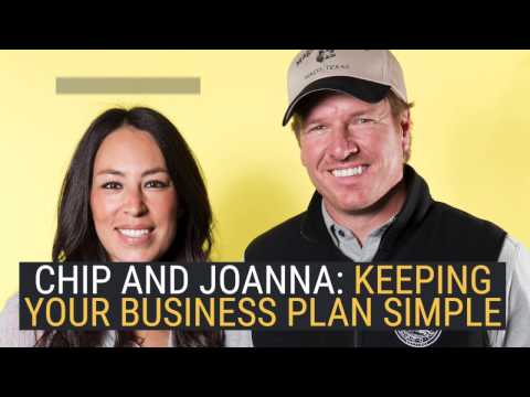 Chip and Joanna Gaines tell us the key to having a great business plan - UCcyq283he07B7_KUX07mmtA