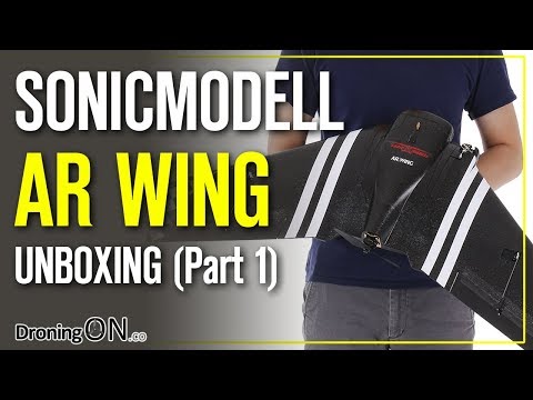 DroningON | Sonic Modell AR Wing 900mm FPV (Part 1) - Intro & Unboxing - UCYoEOmvbMm0LX6AsIwANvug