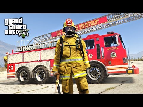 REALISTIC FIREFIGHTER MOD!! (GTA 5 Mods) - UC2wKfjlioOCLP4xQMOWNcgg