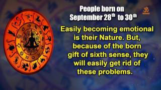 Basic Characteristics of people born between September 28th to September 30th