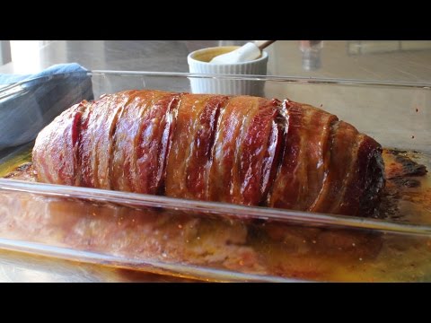 Bacon-Wrapped Buffalo Meatloaf - How to Make Buffalo Bacon Meatloaf - UCRIZtPl9nb9RiXc9btSTQNw