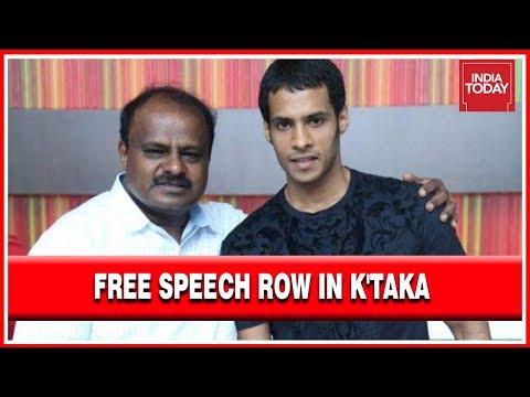Video - Free Speech Row In Karnataka : 2 Arrested In Karnataka For Abusing CM