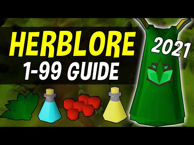 OSRS Herblore Training Guide: Best Methods