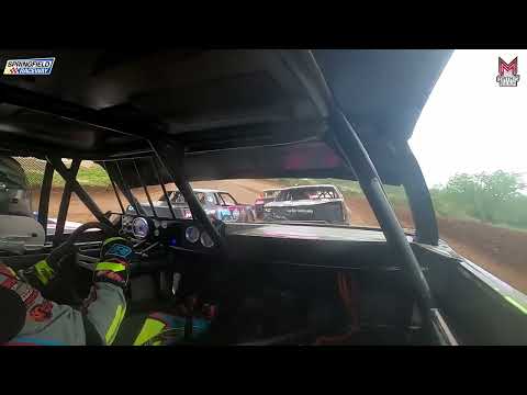 #23Z Zach Countryman - Pure Stock - 4-27-2024 Springfield Raceway - In Car Camera - dirt track racing video image