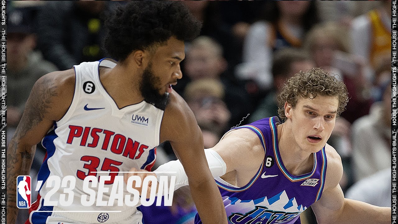 Detroit Pistons vs Utah Jazz – Full Game Highlights | November 23, 2022 | 2022-23 NBA Season