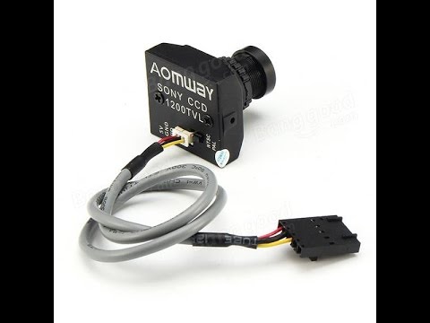 Aomway 1200tvl unboxing and latency test - UCOs-AacDIQvk6oxTfv2LtGA