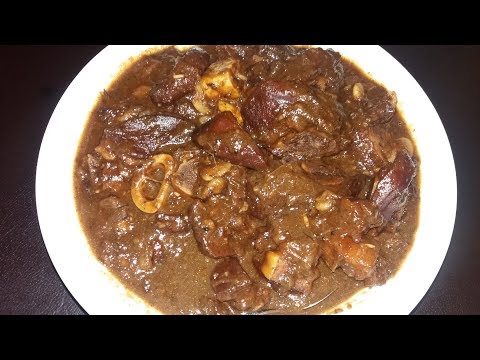 How to Prepare Cowfoot and Beans Jamaican Style