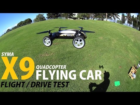 SYMA X9 Flying Car Drone Review - [Flight & Drive Test] - UCVQWy-DTLpRqnuA17WZkjRQ