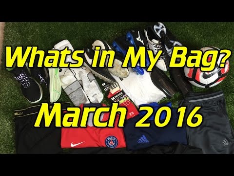 What's In My Soccer Bag - March 2016 - UCUU3lMXc6iDrQw4eZen8COQ