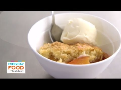 Biscuit-Topped Peach Cobbler - Everyday Food with Sarah Carey - UCl0kP-Cfe-GGic7Ilnk-u_Q