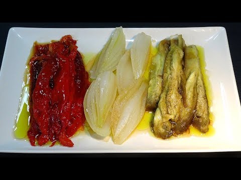 Receta Escalivada o ensalada de verduras al horno - Recetas de cocina, paso a paso, tutorial - UC5ONfXPjWgqElh0NZaRJ1tg