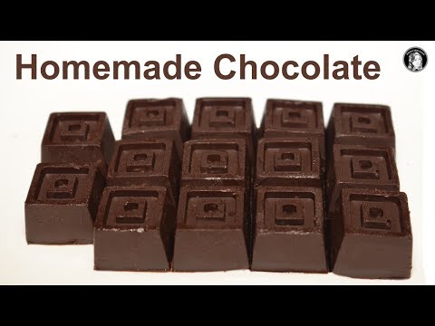 Homemade Chocolate Recipe With 3 Ingredients - How to make Chocolate Recipe by Kitchen With Amna - UCQ2P7C8UGoVM6AhqsVx-M0Q