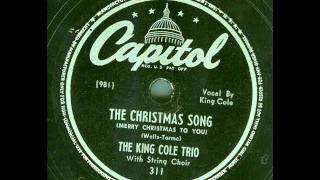 King Cole Trio - The Christmas Song (original 78 rpm, second recording)