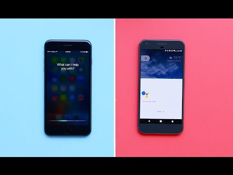 Google Assistant vs Siri! (2016) - UCBJycsmduvYEL83R_U4JriQ