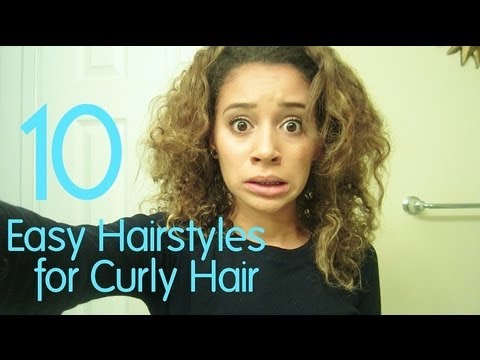 10 Easy Hairstyles for Curly Hair - UCT5yFEDO-zY1D1vrPyglmsg