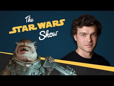 Exclusive Chat with Alden Ehrenreich and Details on Rogue One's Space Monkey | The Star Wars Show - UCZGYJFUizSax-yElQaFDp5Q