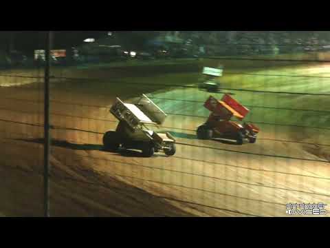 Outlaw Speedway HASS Sprint Cars Heat Race 1 - dirt track racing video image