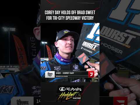 💲 &quot;Pay Day&quot; Corey Day takes down the #HighLimitRacing victory at Tri-City Speedway. - dirt track racing video image